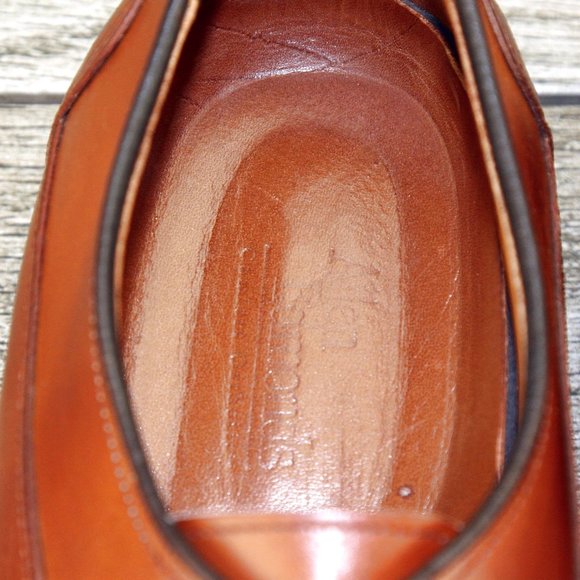 Allen Edmonds Brown Leather Loafers - Picture 5 of 13